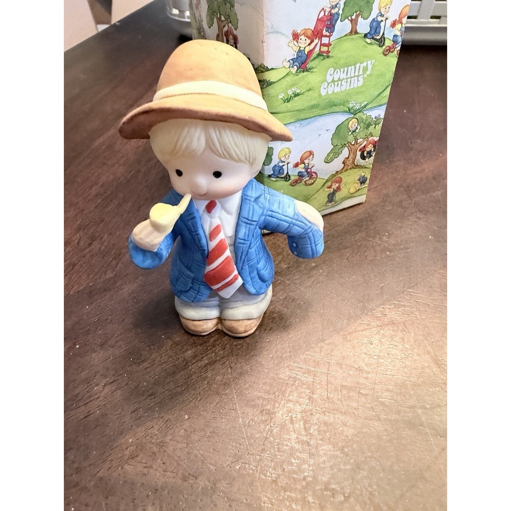 Enesco Country Cousins Scooter Dads Clothes Father's day 33871  original box